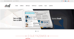 Desktop Screenshot of duall.com.br
